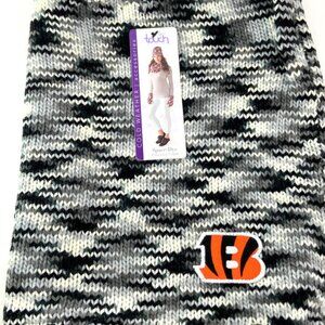 Cincinnati Bengals NFL Infinity Space Dye Cozy Scarf by Alyssa Milano